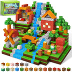 MUUHU 300PCS Magnetic Blocks - 0.8" Magnetic Building Blocks for Kids