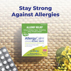 Boiron AllergyCalm Tablets for Relief from Allergy and Hay Fever Symptoms of Sneezing, Runny Nose, and Itchy Eyes or Throat - 120 Count