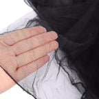 Black DIY Mosquito Net Fabric | 10x10 FT Netting | Insect Cover for Garden