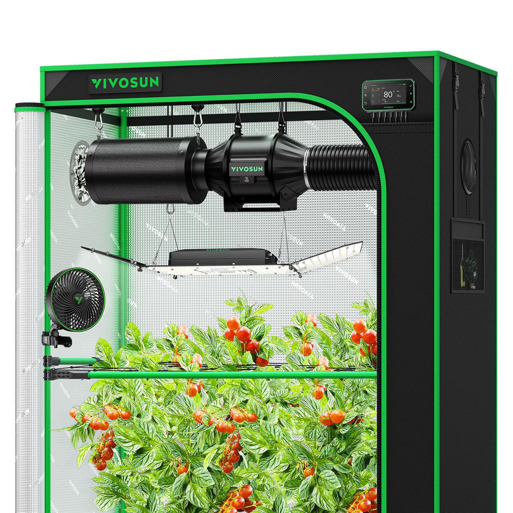 VIVOSUN 2x4 Smart PRO Grow Tent Kit with 2-in-1 Tunable 200W Spectrum LED