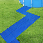 Hlimior 20Pcs Pool Drainage Mat,10.3" x 10.3"Above Ground Walkways, Pool Mat with Multiple Splicing Methods to Prevent Dirt from Entering The Pool,Interlocking Plastic Floor for Pools, Spas, Passways