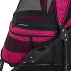Gen7Pets Regal Plus Dog Stroller - Raspberry Sorbet Pet Stroller, Pink, 1 Count
