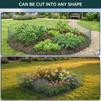 16in X 49.2Ft Chicken Wire Fencing Plant Protectors from Animals Green Roll