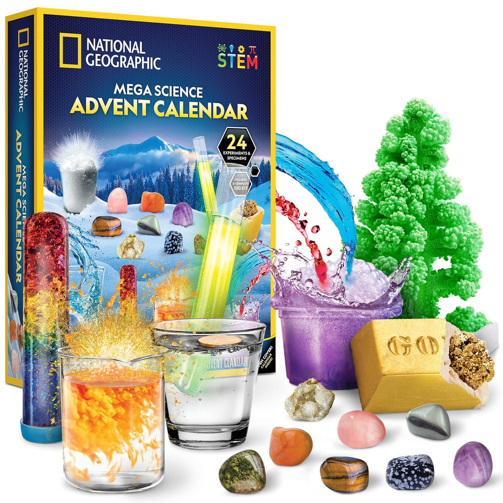 National Geographic 2026 Science Advent Calendar for Kids Ages 8-12