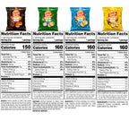 Lay's Potato Chips, 4 Flavor Variety Pack, 1 oz Single Serve Bags, (40 Pack)