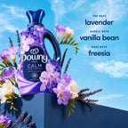 Downy Infusions CALM Liquid Fabric Softener, Soothing Lavender And Vanilla Bean, 56 Fl Oz, Fabric Conditioner For Softness And Scent, Pack of 2