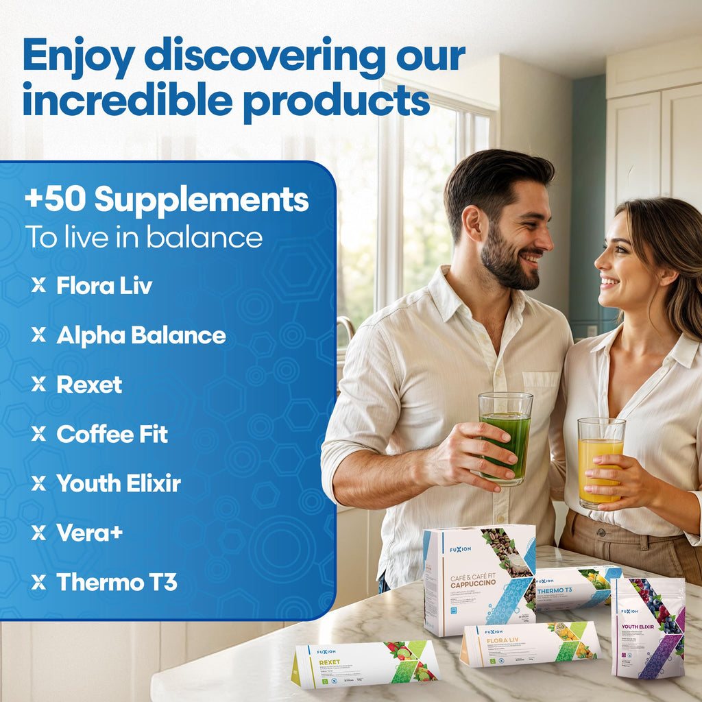 FuXion Prunex 1 Tea Instant Drink Mix - Colon Cleanse Detox for Optimal Intestinal Transit - 1 Pouch of 28 Sticks