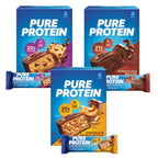 Pure Protein Variety Pack Protein Bars, 20g-21g Protein, Gluten Free, 18 Ct