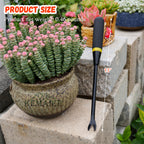 Kemaier 5-Piece Garden Tool Set, Heavy-Duty Stainless Steel Premium Tools