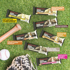 MUSASHI High Protein Bar, 44g Protein, 3.7g Total Sugars, Lemon Cheesecake, Post Workout and Protein Snack On The Go, 12 Pack of 3.2oz (90g) Bars
