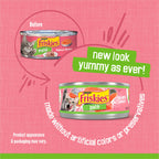 Purina Friskies Wet Cat Food Pate, Salmon Dinner, (24) 5.5 oz Cans