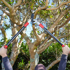 Haus & Garten PowerPRO Compound Action 29" Bypass Loppers - Use as loppers for tree trimming, branch cutters, heavy-duty garden pruning tree clippers, lopping shears