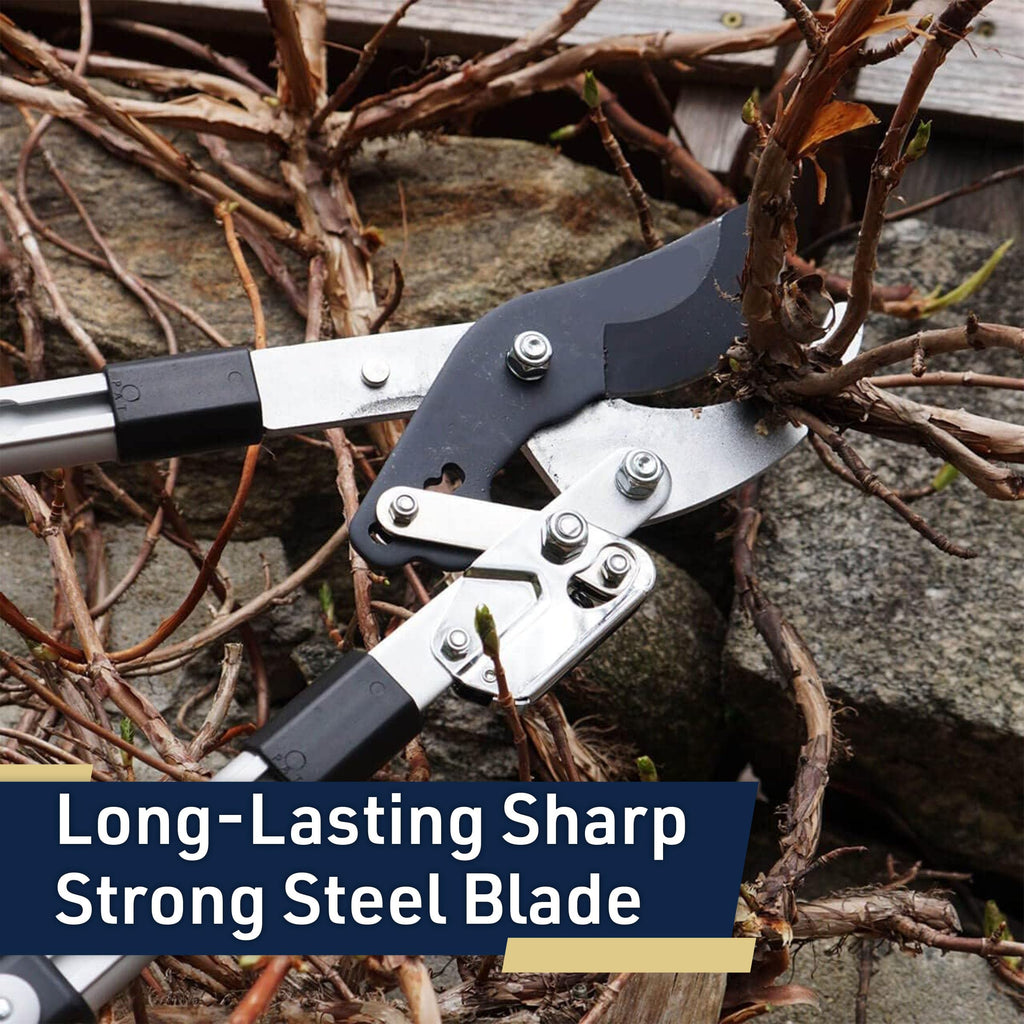 Kings County Tools Tree Trimmer Loppers with 26" - 40" Long Handles