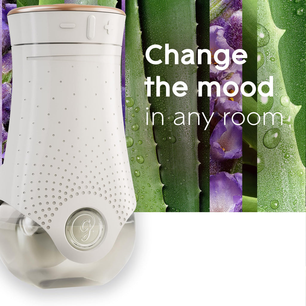 Glade PlugIns Refills Air Freshener,Tranquil Lavender & Aloe,Scented and Essential Oils for Home and Bathroom,0.67 Fl Oz,10 Count (Pack of 2)