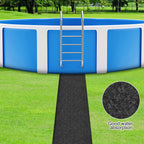 codree 10 Ft x 16 Inch Above Ground Pools Pathways- Absorb Water Pools Ground Walkways- Pool Spa Floor Mat Pad for Above Ground Pools, Spas, Hot Tubs