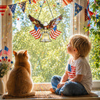 SUNCKET American Bald Eagle USA 250th Decor 4th of July