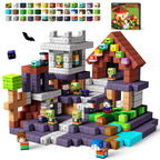 GobiDex 100PCS Magnetic Blocks Game-Based Kid Building Toys for Boys Girls 3+, Build MagWonder World with Zomblock Magnets Cubes, Upgraded STEM Game Sensory Gift for Birthday