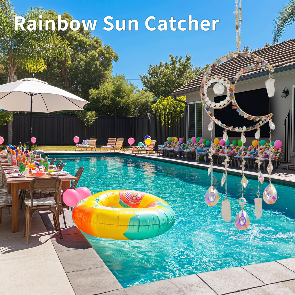 Crystal Suncatcher Window Hanging Decor Rainbow Maker Sun Catchers Indoor