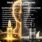 X12 Ormus Monoatomic Gold - Liquid Trace Mineral Blend with 24K Gold – Made by Real Alchemists - Dead Sea & Himalayan Salt - 4 fl oz