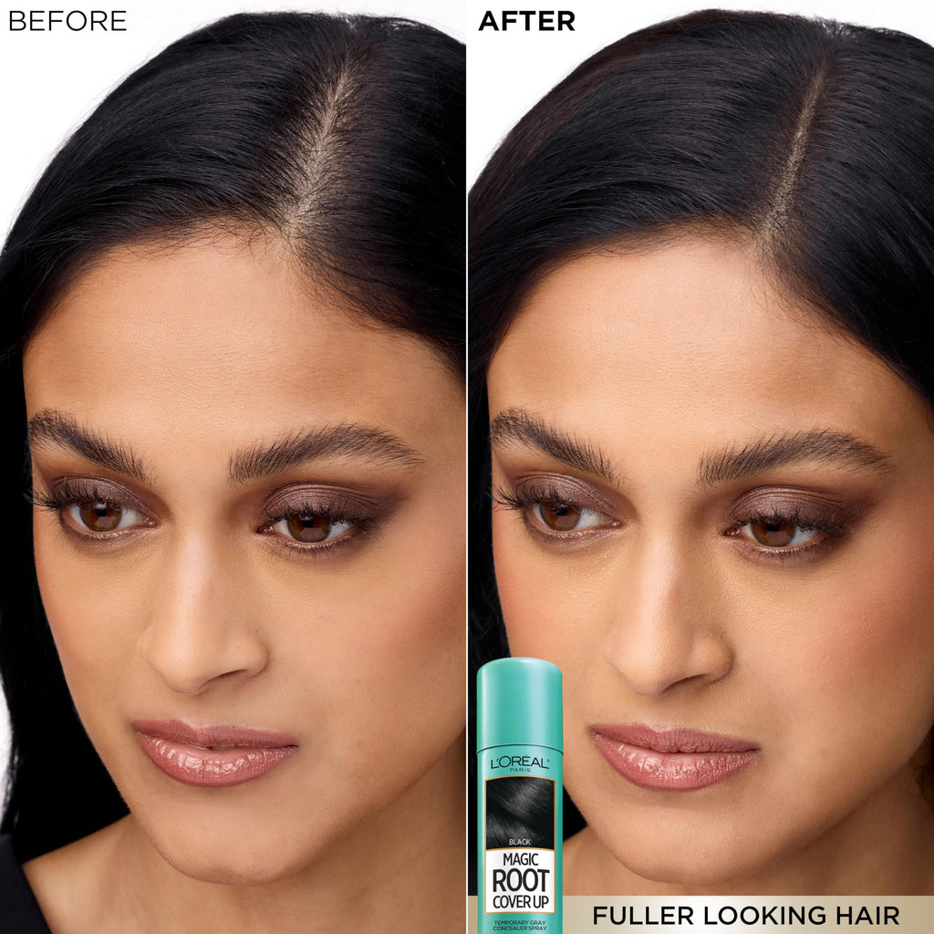 L'Oreal Paris Magic Root Gray Hair Cover Up, Dark Brown, 2 oz, 2 Count