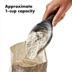 OXO Good Grips Flexible Scoop with Non-Slip Handle, 1 Cup