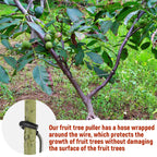 MorningRo 25 Pcs Fruit Trees Limb Spreader 10 Inch Tree Branch Puller Spreader with Plastic Hose Wrapped, Spreading Crotch Open Angles Branches Support Bending Tool for Shaping Seedlings Flowers