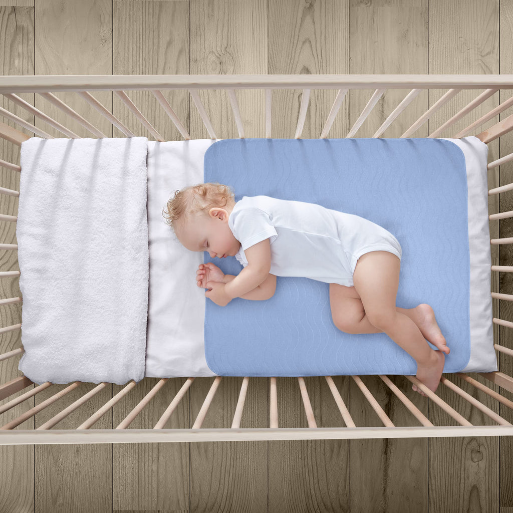 Utopia Bedding Waterproof Incontinence Bed Pads 34 x 52 Inches (Pack of 20, Gray), Washable and Reusable Underpads for Adults, Elderly and Pets, Absorbent Protective Pads