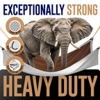 10x20 Heavy Duty Tarp, 10 Mil Thick, Waterproof, Tear & Fade Resistant, High Durability, UV Treated, Grommets Every 18 Inches. (Silver/Brown - Reversible) (10 x 20 Feet)