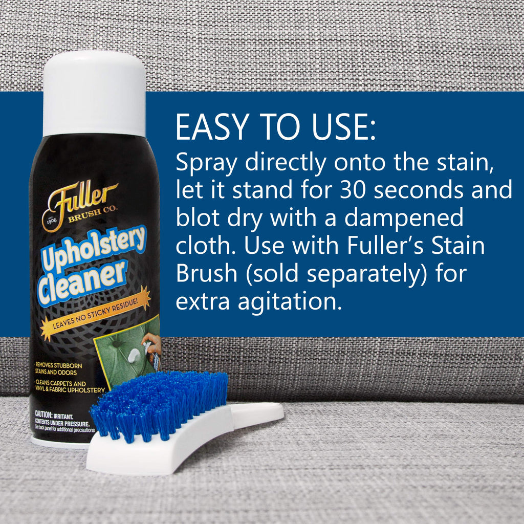 Fuller Brush Upholstery Cleaner – Foaming Multi-Surface Spray for Fabric, Carpet, Vinyl & Car Seats – Removes Stains & Odors Without Residue – Restores & Refreshes – 22 oz (Pack of 1)
