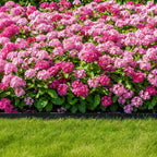 Garden Edging, 50FT x 2" Flexible Plastic Landscape Border with 48 Stakes
