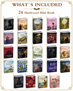 Mini Book Advent Calendar 2026 for Book Lovers, Christmas Tree Decor Books