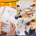 90shine 60PCS Halloween Coloring Books Bulk Party Favors for Kids