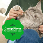 Greenies Feline Natural Dental Cat Treats, Catnip Flavor, 21 oz