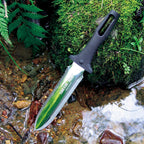 Nisaku NJP801 Yamagatana S Hori Weeding & Digging Knife HRC58 Hardened Japanese Stainless Steel, 7.25-Inch Blade 5.5-Inch Ergonomic Plastic Handle