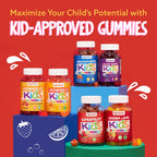 Feel Great Vitamin Co. Complete DHA Gummies for Kids | with Omega 3 6 9 + DHA, Vitamin C | Supports Healthy Brain Function, Vision & Heart Health | Gluten Free, Vegetarian | 60 Gummies