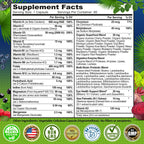 Men's Daily Multivitamin 50 Plus - Vegan Methylated Multivitamin for Men 50 and Over - Saw Palmetto, Biotin, Organic Superfoods, Lutein - Eye, Energy, Gut, Health Support - Easy to Swallow Capsules