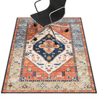 Office Chair Mat for Hardwood Floor, 36"X 48" Desk Rug for Rolling Computer Gaming Chairs, Machine Washable Under Desk mats, Office Carpet Floor Protector Mat -Blue