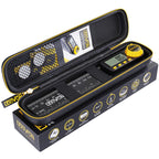 LEXIVON Aluminum Digital Angle Finder Gauge, 7-inch/180mm Multi-Purpose Protractor, Includes XL Display and Rugged Zippered Pouch (LX-DAF7)