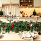 Rowfad 12 Pcs Artificial Norfolk Pine Branches Faux Christmas Stems (12)