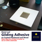 Barnabas Blattgold Gold Leaf Gilding Adhesive 60ml, Gold Foil Gilding Adhesive for Arts and Plating