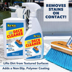 STAR BRITE Non-Skid Deck Cleaner & Protectant - Ultimate Boat Deck Wash - Protects Against Future Stains & UV - Ideal for Fiberglass, Vinyl, Plastic & Painted Surfaces -1 Gallon (085900)