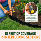 Dalen HammerEdge Pound in Edging - 1 Pack, Black