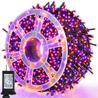 weillsnow 500 LED Halloween Lights Outdoor,164 FT Twinkle Lights Waterproof