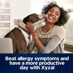 Xyzal 24 Hour Allergy Relief Medicine, Original Prescription Strength Antihistamine, Levocetirizine Dihydrochloride Tablets, 5 mg, 80 Count