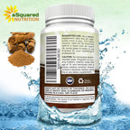 Natural Ceylon Cinnamon 1200mg - 120 Capsules, True Cinnamon from Sri Lanka, Extract Supplement Pills Promotes Heart Health