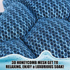 3XL-Scum Turtle Pool Size Oversized Spa Hot Tub Cleaner, ANSLCA Hot Tub Scum Absorber Must Have Hot Tub Accessories - Keeps Your Spa Hot Tub Pool Water Clean and Clear