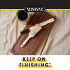 Minwax PolyShades Wood Stain + Polyurethane Finish – ½ Pint, Espresso, Satin, Black