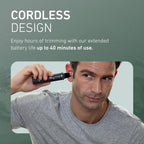 Panasonic Men’s Ear and Nose Hair Trimmer, Wet Dry Hypoallergenic Dual Edge Blade - ER-GN30-H