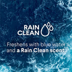 Clorox Ultra Clean Toilet Tablets Bleach & Blue, Rain Clean Scent, 2.47 Ounces Each, 4 Count (Package May Vary)