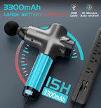 Massage Gun Deep Tissue Percussion Muscle Massage Gun for Athletes,Super Quiet Portable Electric Sport Massager,Handheld Deep Tissue Massager of Y8 Pro Max (Gray)
